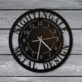 premium metal wall clock