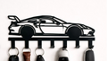 Racing Car Metal Key Holder – Premium Sports Car Wall Decor & Key Organizer
