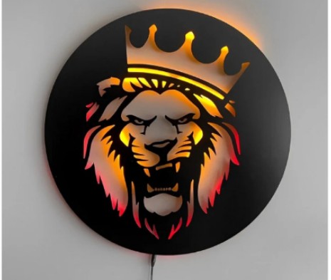 Lion King Ambient Light Wall Art